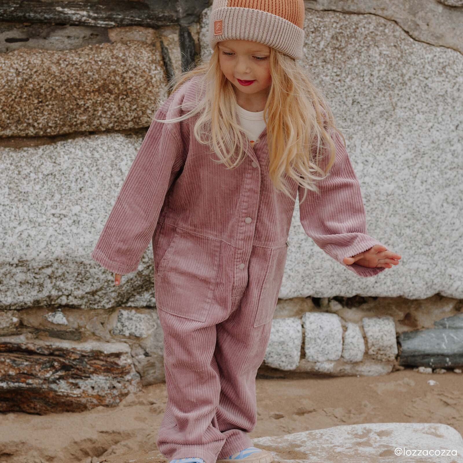 Shop KIDLY by MORI Cord Jumpsuit Organic Cotton | MORI UK